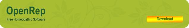 OpenRep-Free Homeopathic software